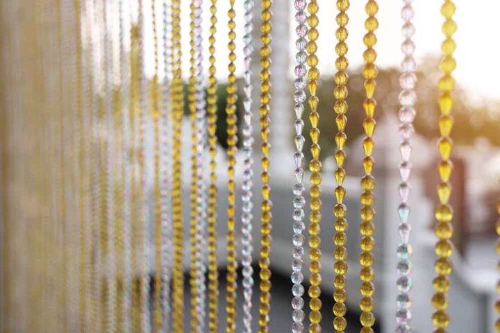 how to make beaded curtains quickly easily