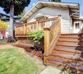 how to build deck steps without stringers do this