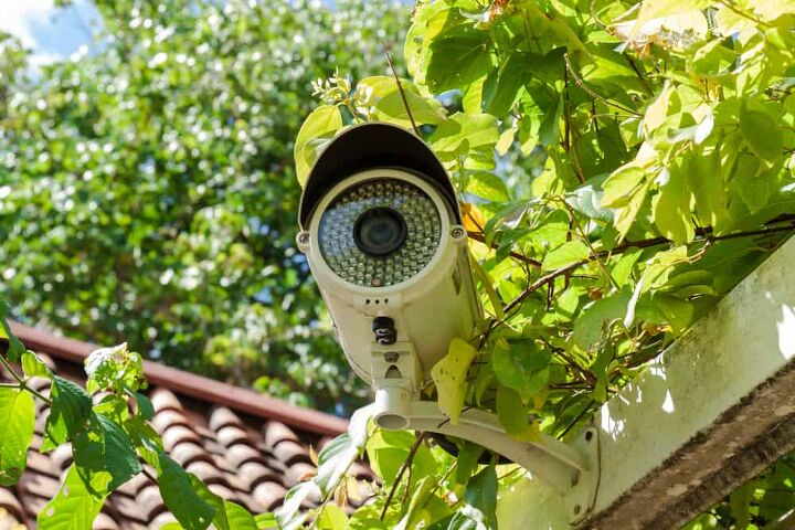 how to hide security camera wires outside quickly easily