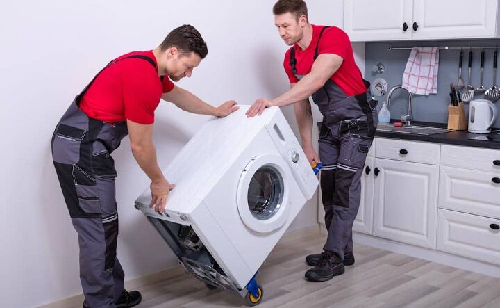 how to move a front load washer without shipping bolts do this