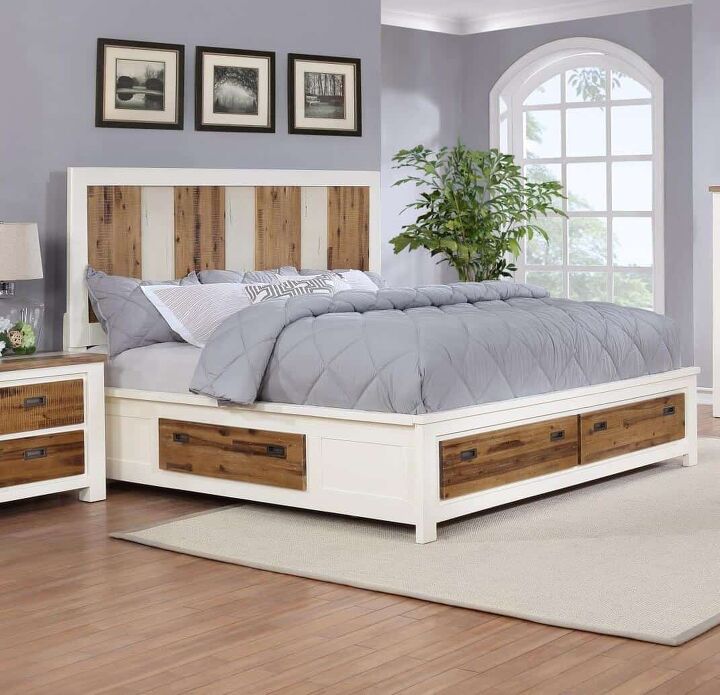 26 queen beds with storage drawers underneath with photos