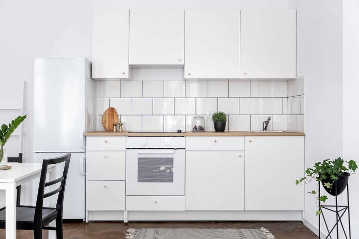 70 kitchens with white appliances with photos