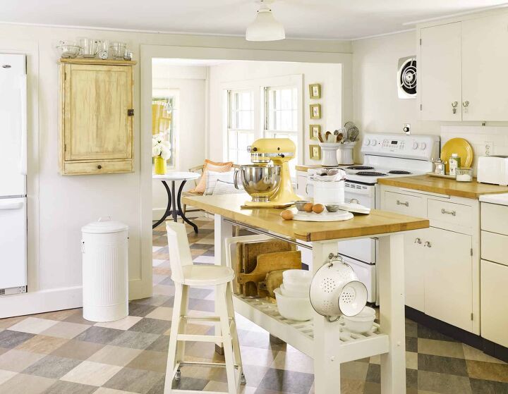 70 kitchens with white appliances with photos