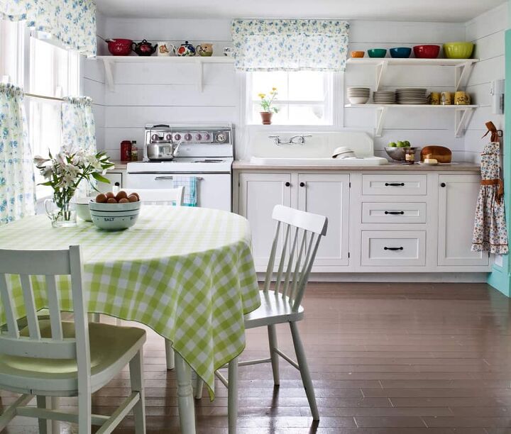 70 kitchens with white appliances with photos