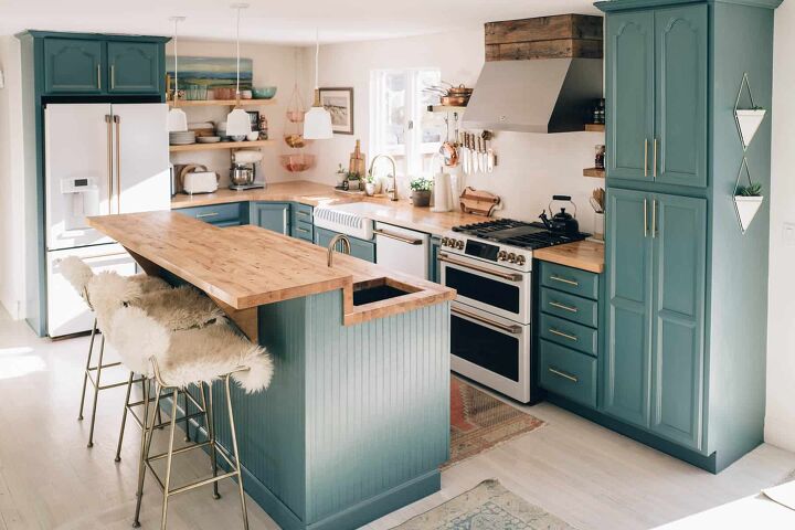 70 kitchens with white appliances with photos