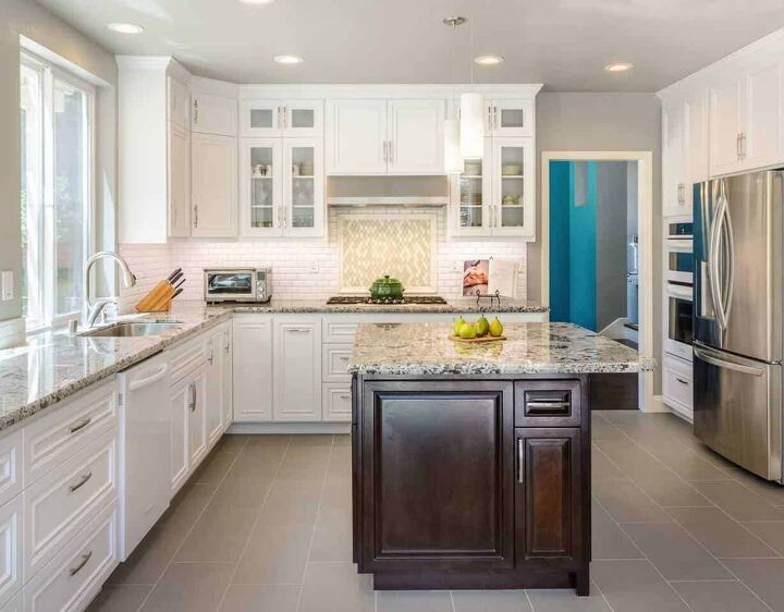 70 kitchens with white appliances with photos