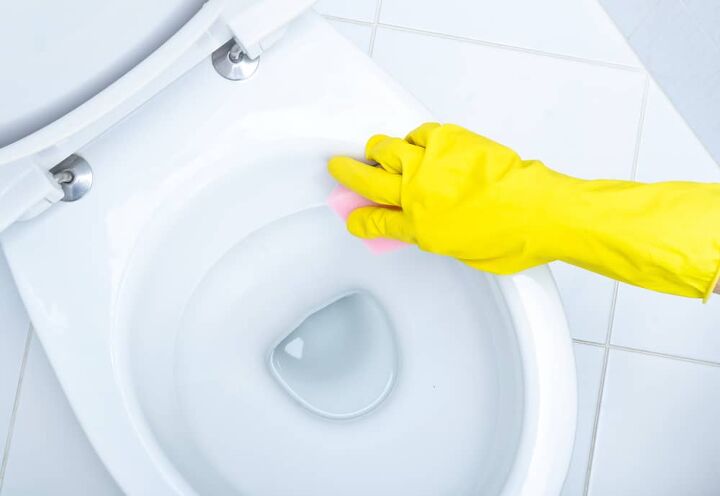mold in a toilet bowl below the water line 4 ways to fix it