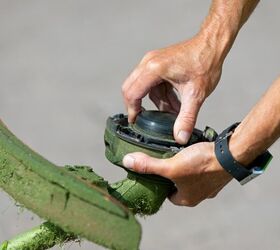 how to install a ryobi bump feed trimmer head quickly easily