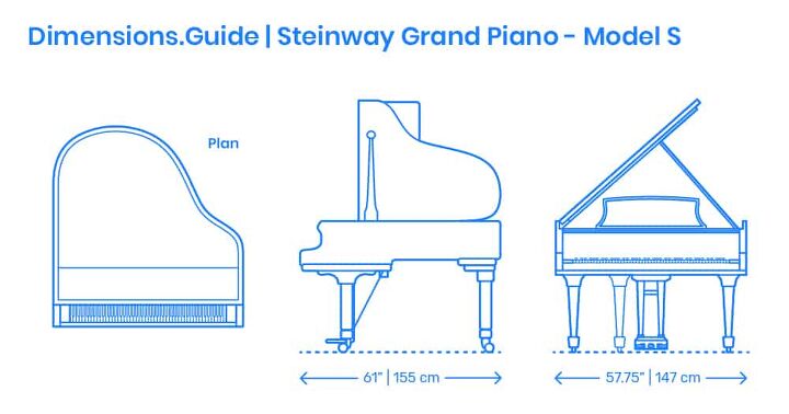 Baby Grand Piano Dimensions (with Drawings) | Upgradedhome.com