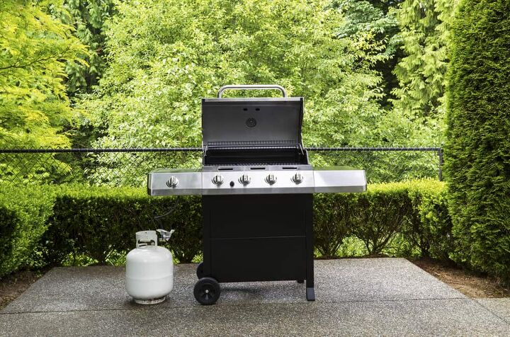 how to remove a propane tank from the grill quickly easily