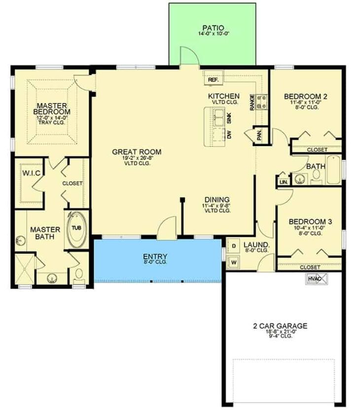 Ranch Style House Plans With Open Floor Plan Drawings Upgradedhome Com