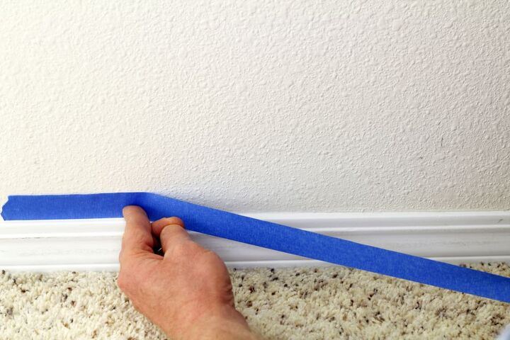 how to paint baseboards with carpet quickly easily