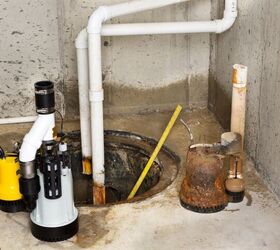 do you have a sump pit without a pump do this