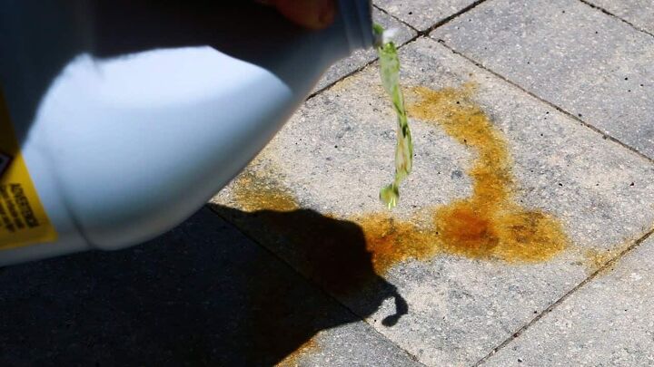 what causes rust stains on concrete find out now