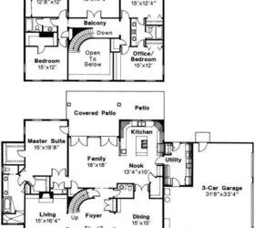 6-Bedroom House Plans (With Drawings) | Upgradedhome.Com