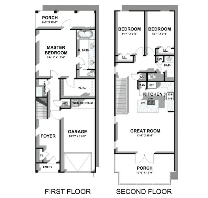 Normal Condo Layout Standard Condo Floor Plans (with Drawings) | Upgradedhome.com
