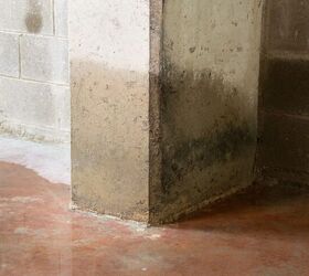 how to dry concrete floor after water leak quickly easily