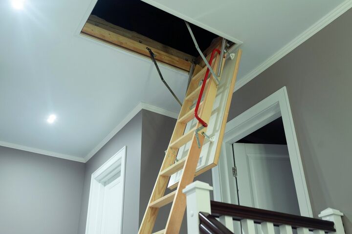 pull down attic stairs installation cost