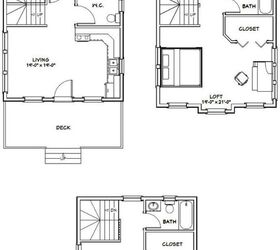 20' X 20' Tiny House Plans (with Drawings) | Upgradedhome.com