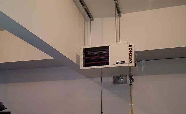 2022 garage heater installation cost