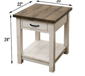 Standard End Table Dimensions (with Drawings) | Upgradedhome.com