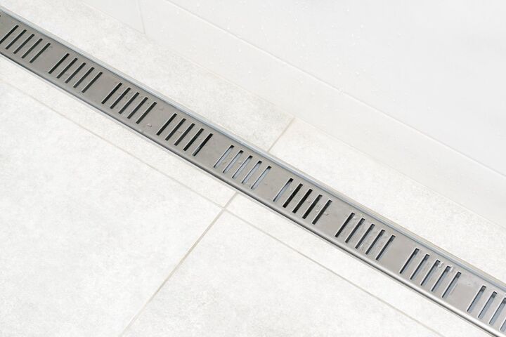 what are the pros and cons of a linear shower drain