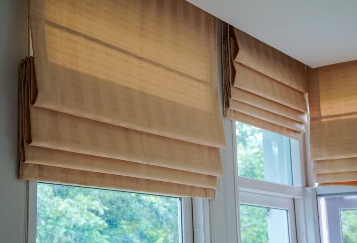 how to make roman shades for french doors quickly easily