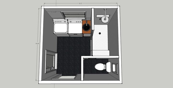 Floor Plans For Bathroom With Laundry Room