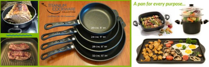 via Titanium Cookware Collection