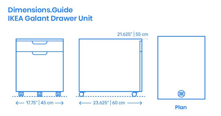 File Cabinet Dimensions (with Drawings) | Upgradedhome.com