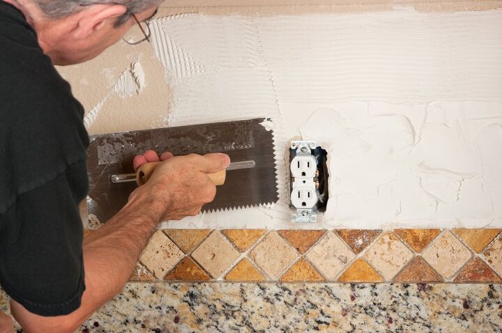 can you paint travertine tile backsplash find out now