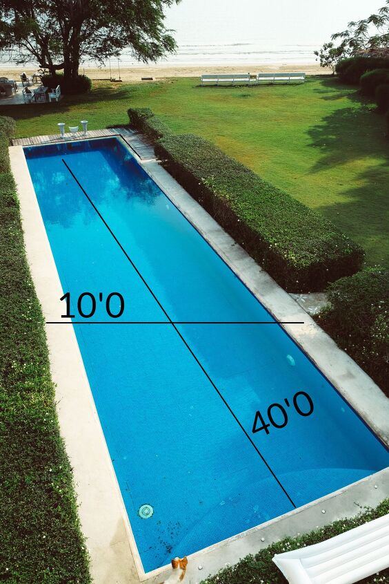 Standard Lap Pool Dimensions (with Drawings) | Upgradedhome.com