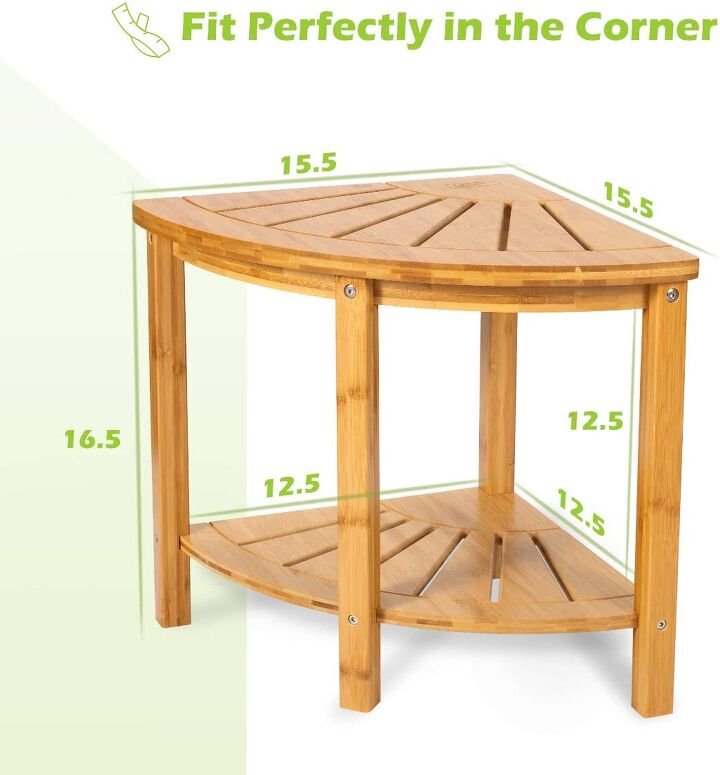 Shower Bench Dimensions (with Drawings) | Upgradedhome.com
