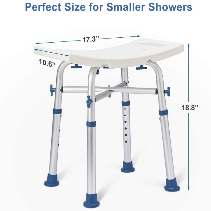 Shower Bench Dimensions (with Drawings) | Upgradedhome.com