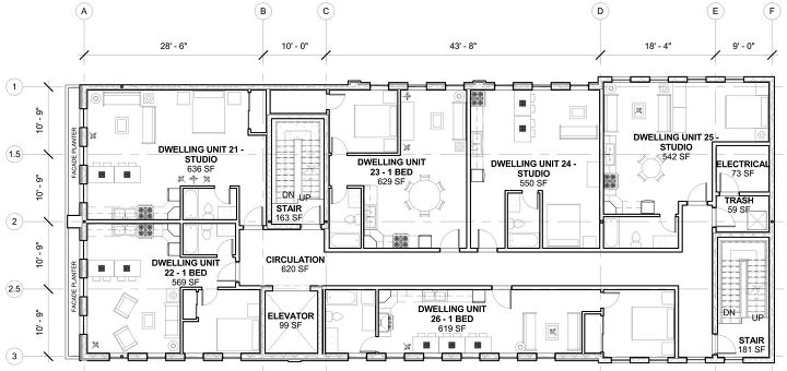 Source: "Sample Mixed-Use Building Dwelling Units" from Celloexpressions.com