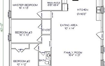 40' X 40' House Plans (with Drawings)