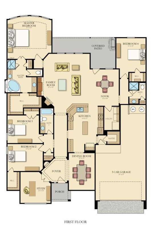 "House with 3-Car Tandem Garage" by Lennar Homes