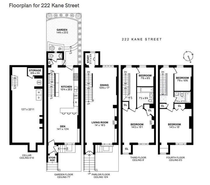 "Historic Cobble Hill Brownstone" by Douglas Elliman