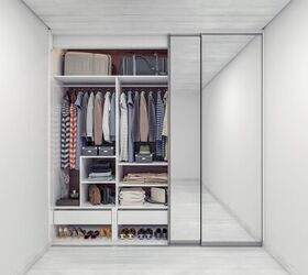 11 types of closet doors based on function and style