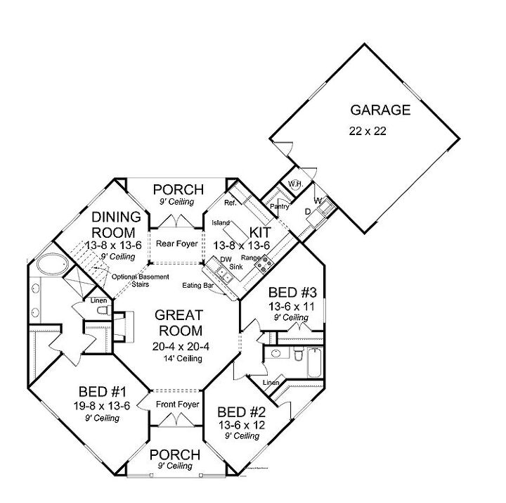 Source: "Inspiring Octagon Home Plans #8" by Michelle Wright