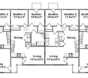 Source: "Apartment plan J2878" by Plansourceinc.com