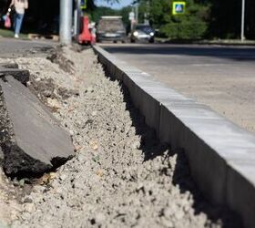 6 types of concrete curbs with photos