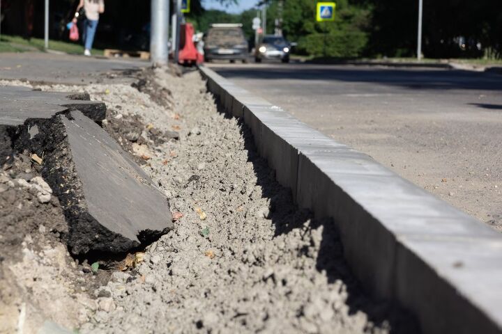 6 types of concrete curbs with photos