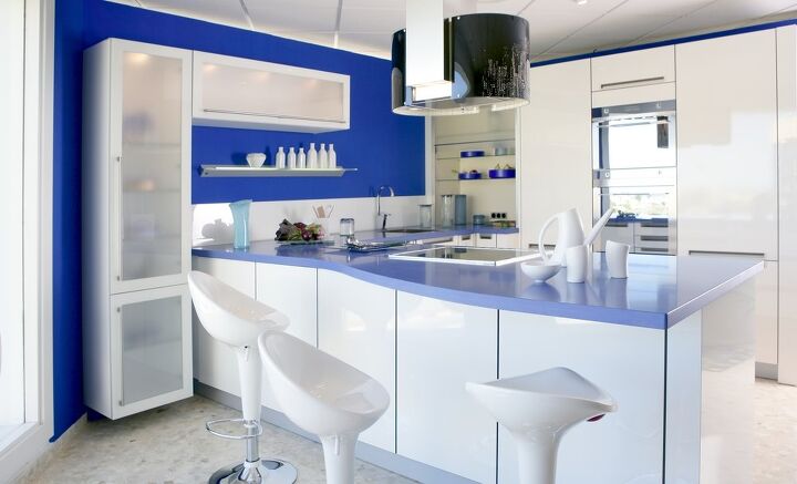 what kind of cabinets work with blue countertops find out now