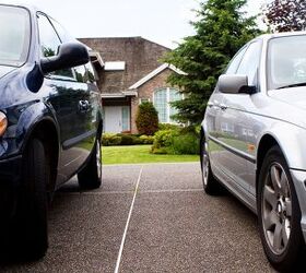 is it illegal to park in front of your own driveway find out now