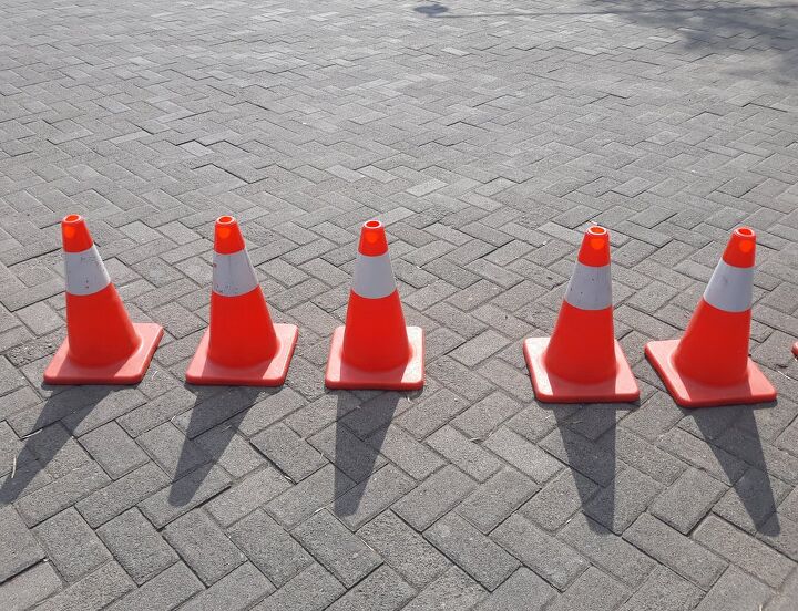 can i put cones in front of my driveway find out now