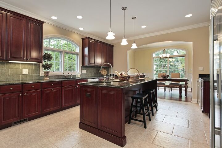 what color hardwood floors for cherry cabinets find out now