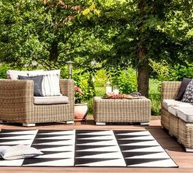 will an outdoor rug damage a wood deck find out now