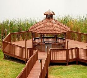 can you put a gazebo on a deck find out now