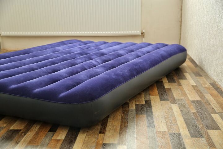can you put a blow up mattress on a bed frame find out now